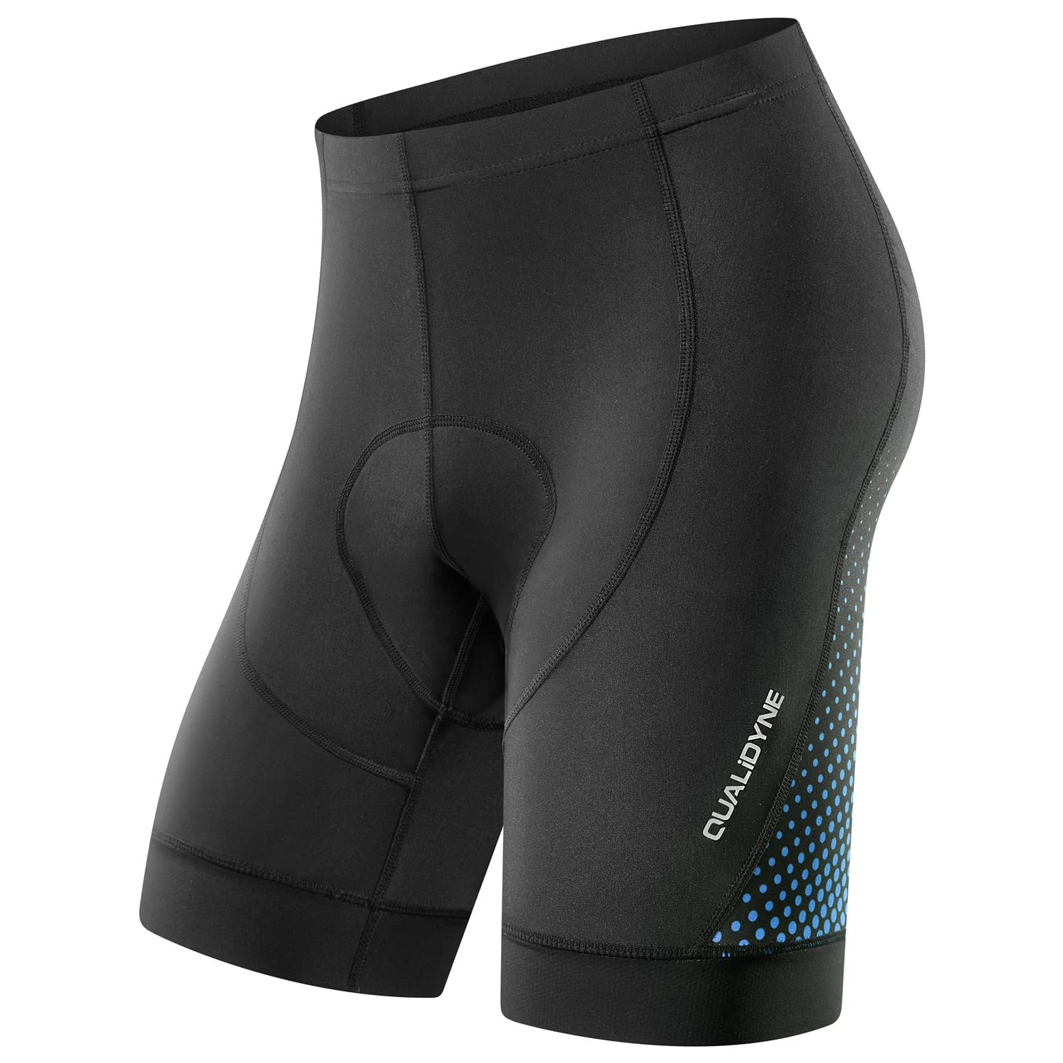 qualidyne Men's Cycling Bike Shorts 3D Padded