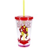 JUST FUNKY Marvel Retro Iron Man 19oz Carnival Cup