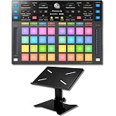 Pioneer DDJ-XP2 Sub-Controller Bundle with Pioneer DJC-STS1 Booth Stand &mdash; 32 Performance Pads, Slide FX Strips, rekordbox DVS Included, Bus-Powered