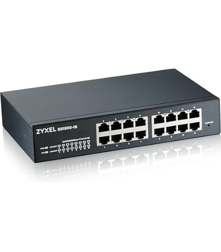 Amazon.com: Zyxel 24-Port Gigabit Ethernet Switch | Smart-Managed