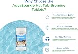 AQUASPARKLE Bromine Tablets 1kg for Pool Disinfection 20g Tablets view 7