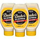 Duke&rsquo;s Real Mayonnaise Squeeze Bottle, 18 Ounce (Pack of 3) | Smooth &amp; Creamy