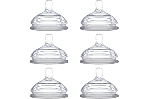 Comotomo Replacement Nipples, Medium Flow - 2 Count, 3 Packs