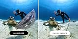 Insta360 X3 Invisible Dive Case with Dome Port for Clear 360 Underwater Shots view 2
