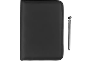 Samsill Car Registration and Insurance Holder, Owner's Maunal Glove Box Organizer, 7.25 x 10 inches, Car Document Holder, Bla