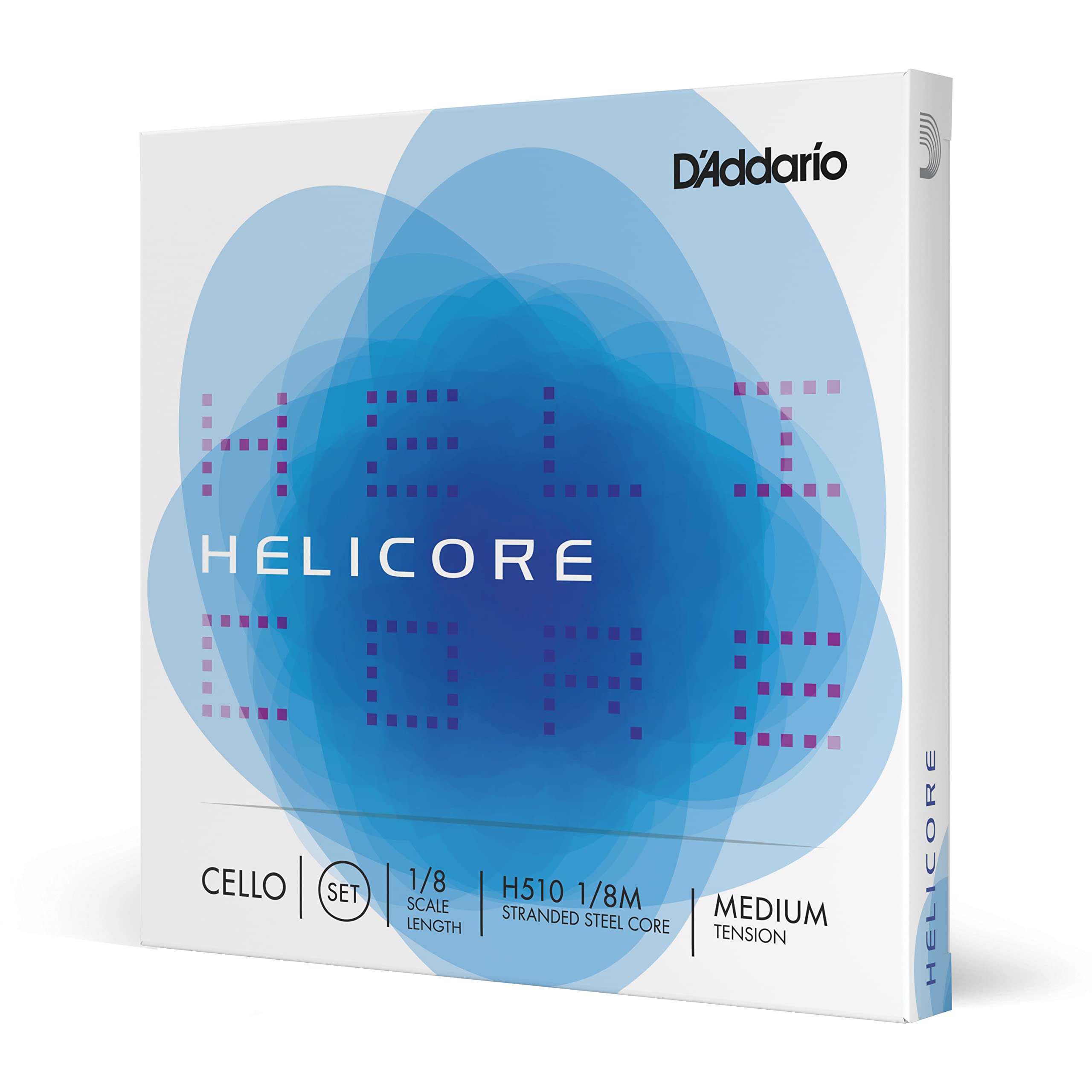 D'Addario Helicore 1/8 Scale Medium Tension Cello String Set