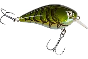 Strike King KVD 1.5 Hard Knock Fishing Lure, 3/8 oz, 3D Lifelike Eyes