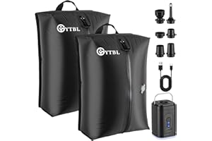 GYTBL Travel Vacuum Bags with Wireless Pump, High Compression Space Saver, IP67 Waterproof Reusable Vacuum Sealer Bags for Cl