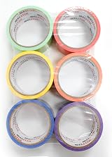 WELSTIK 6 Colored Duct Tapes 50MM x 9.14M Waterproof Tear by Hand view 7