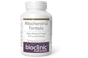 BioClinic Naturals Mitochondrial Formula, 120 Vegetarian Capsules, Acetyl-L-Carnitine, CoQ10, Supports Cardiovascular & Cogni