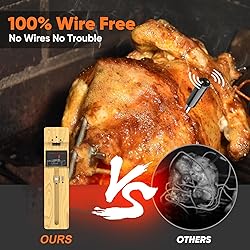 Wireless Meat Thermometer Bluetooth with Ceramics
