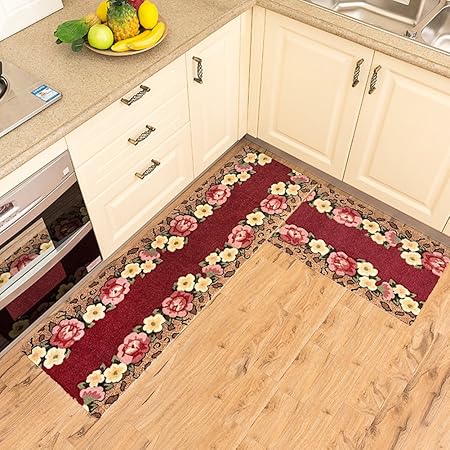 Kitchen Floor Mats Balcony Bar Household Mats Waterproof Toilet