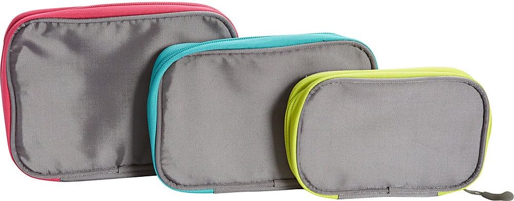  | Travelon Set Of 3 Packing Squares Cool Tones, One Size | Packing Organizers