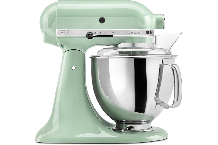 KitchenAid Artisan Series 5 Quart Tilt Head Stand Mixer with Pouring Shield KSM150PS, Pistachio