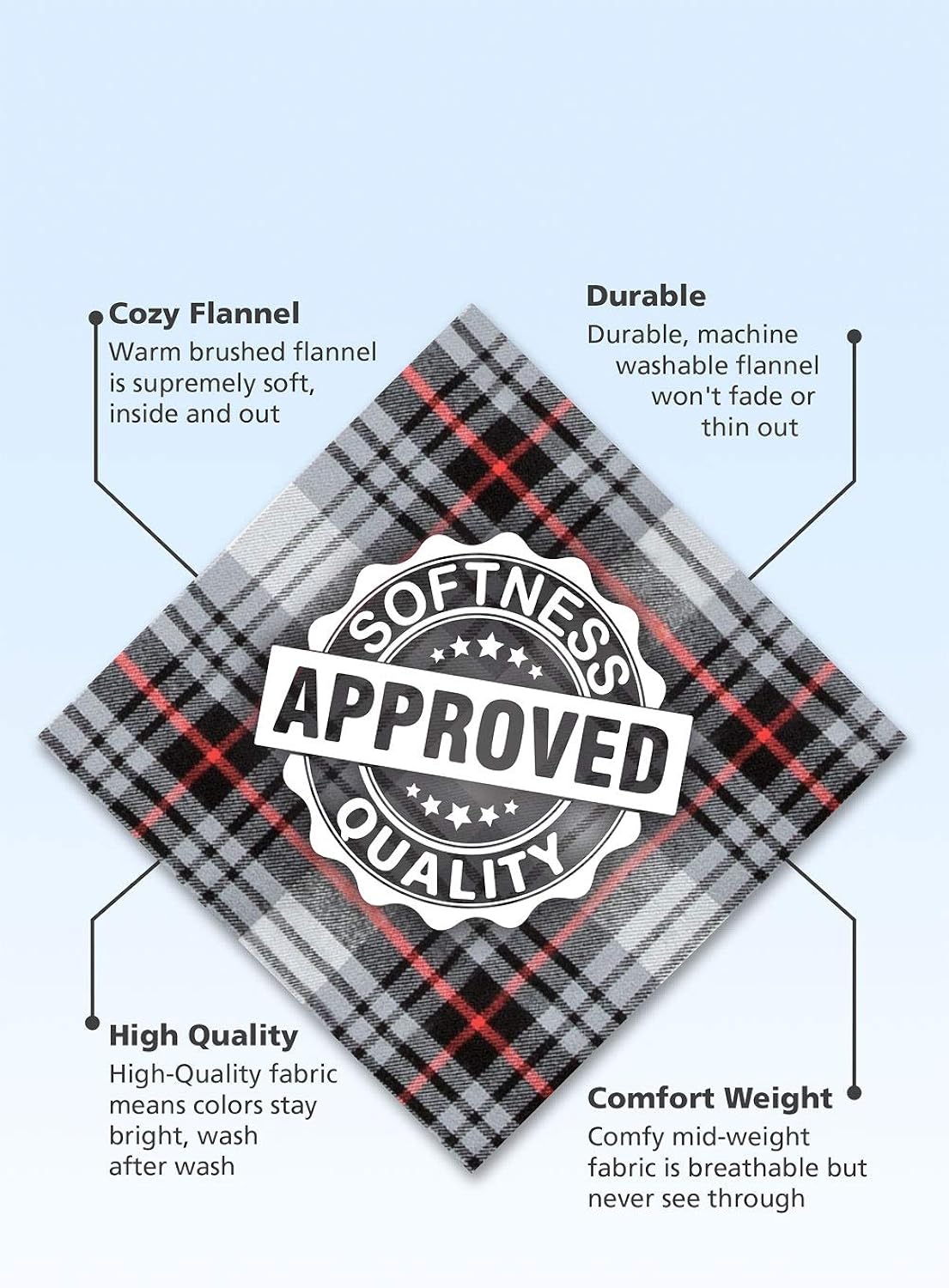 PajamaGram Mens Flannel Pajamas Sets - Cotton Pajamas for Men, Button Top at  Men’s Clothing store