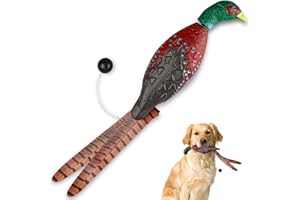 ARCHEREST Dead Pheasant Dummy Bumper Toys for Waterfowl Hunting Retriever Dog Training, Floating Bird Scent Dog Dummy Trainer