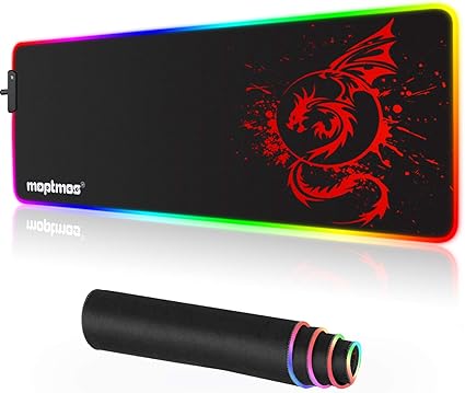 Amazon Led 発光マウスパッドゲーミングマウスパッド大型マウスパッドrgbモードカラフル回転 超滑らかで 滑り止め80 30 0 3cm 赤 None マウスパッド 通販