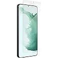 ZAGG InvisibleShield Fusion with D3O for Samsung Galaxy S22+ – Flexible Hybrid Screen Protection – Strengthened with D3O – Extreme Impact and Scratch Protection, GS22+, Clear