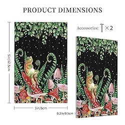 Boho Mushroom Cute Frog 1 Gang No Device Light