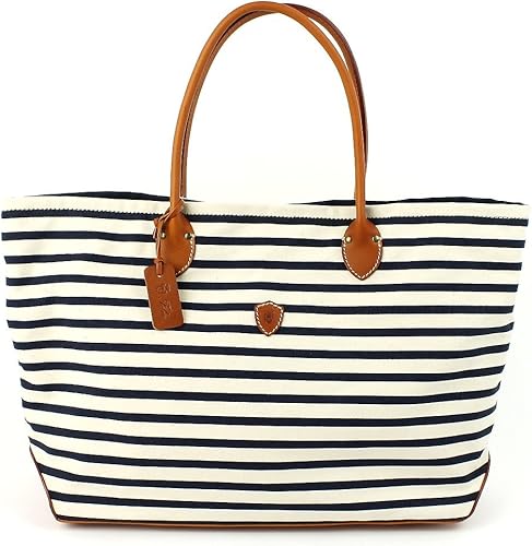 Amazon ホワイト ネイビー C01 F Felisi フェリージ レディース キャンバス ボーダー柄 トートバッグ 11 Rj A ホワイト ネイビー Felisi フェリージ トートバッグ