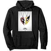 Marvel Studios Deadpool &amp; Wolverine Friends Heart Poster Pullover Hoodie
