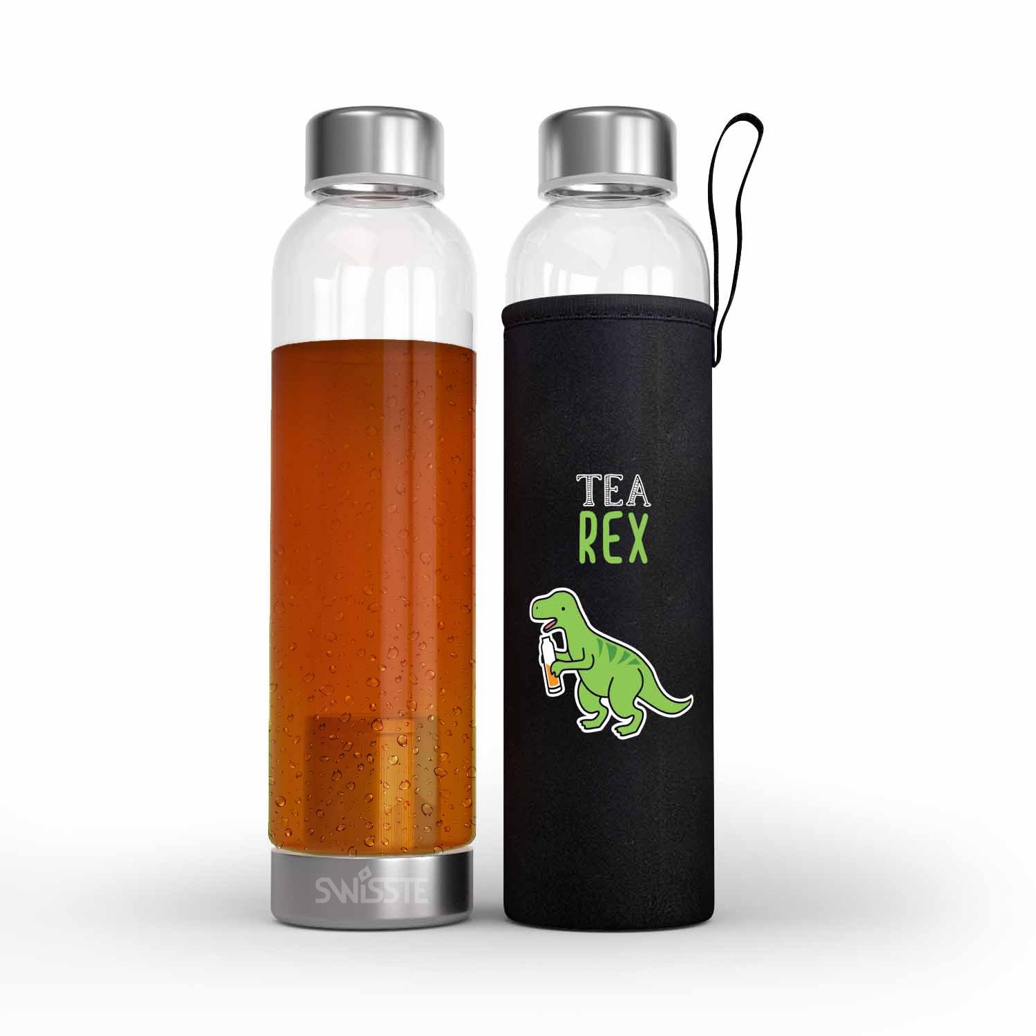 Tea Infuser Cold Brew Coffee Maker 17 oz OnTheGo Travel Size, Make