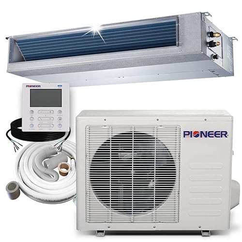 PIONEER Air Conditioner Inverter++ Split Heat Pump, 18,000 BTU, 208230