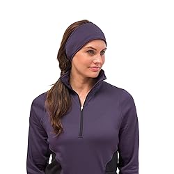 Kerrits Protek Fleece Headband Eggplant Size: One