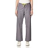 WonderWink Men's Petite Origins Papa Unisex Scrub Pant, Pewter, Large