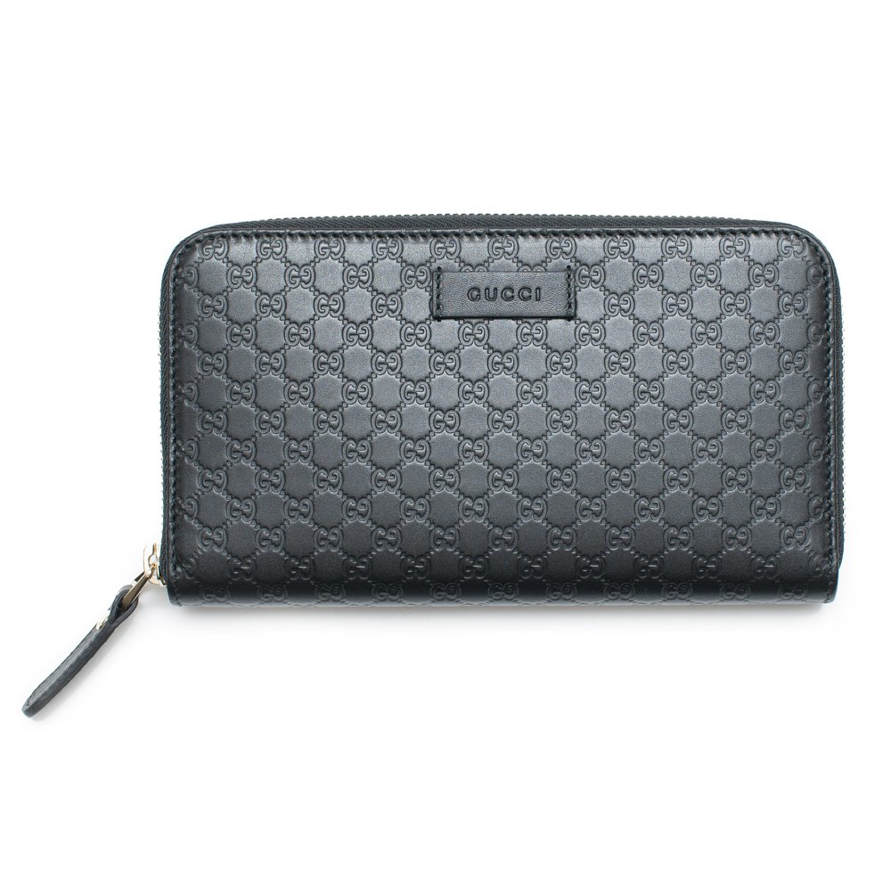 gucci wallet crossbody microguccissima black