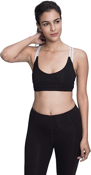 organic cotton yoga bra