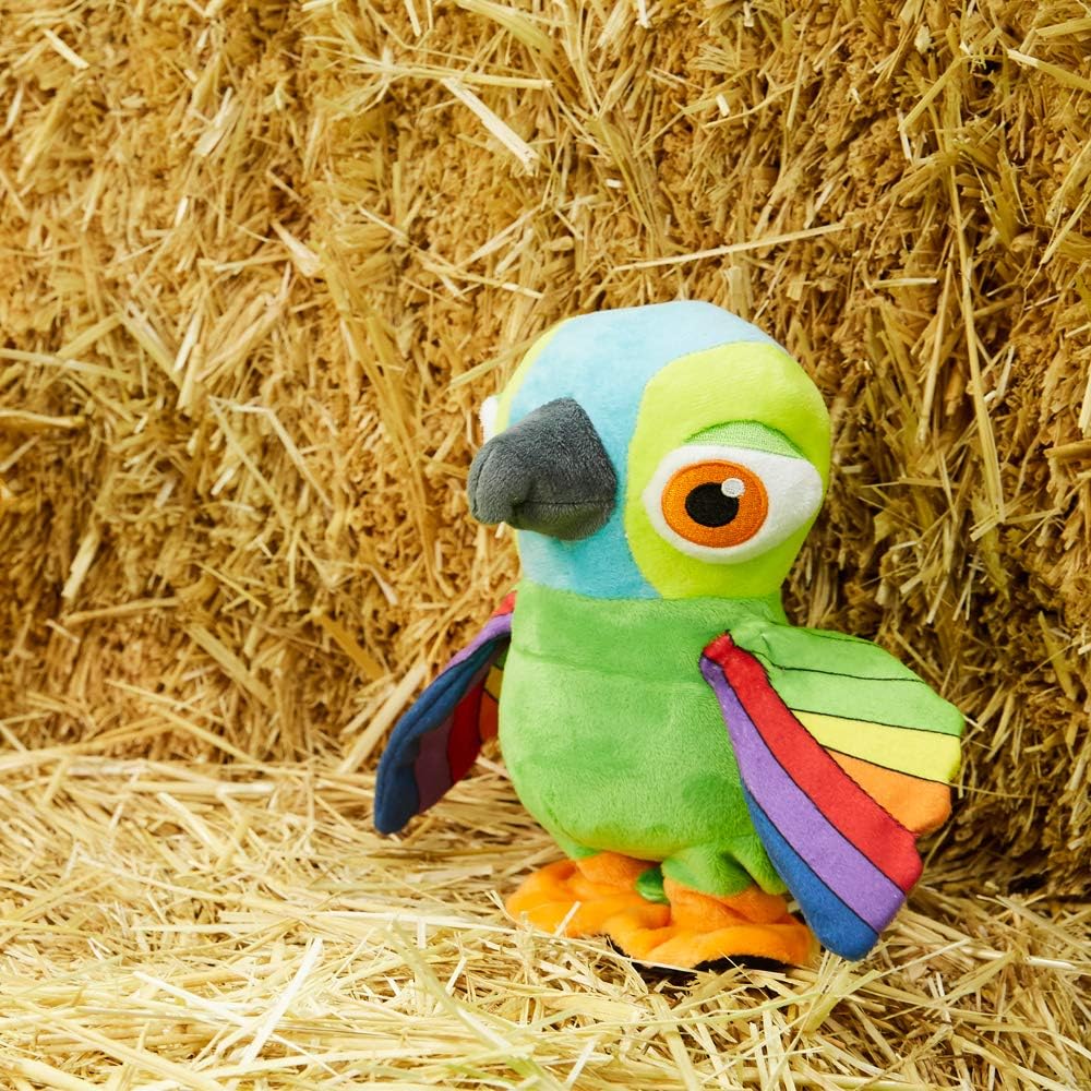 Amazon.com: La Granja De Zenon Lorito Pepe 8 in. Interactive Plush Granja De Zenon El Reino Infantil: Toys \u0026 Games