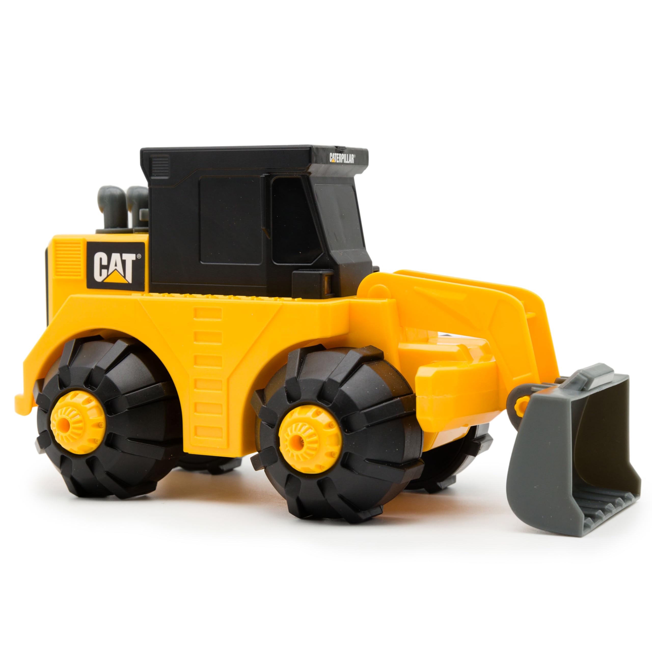CAT Construction Toys, Unstoppable Movers Front Loader, Realistic Lights & Sounds, Motion Drive Technology, Working Features, and Interactive Play for Ages 3+