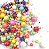 Weraru Edible Mixed Pearl Sugar Sprinkles Candy