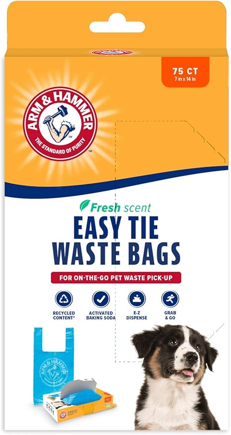 arm and hammer dog bags