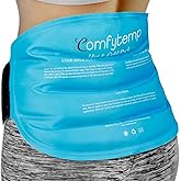 Comfytemp Large Ice Pack for Back Pain, Reusable Gel Back Ice Pack Wrap for Lower Back Pain, Cold Compress for Lumbar Back In