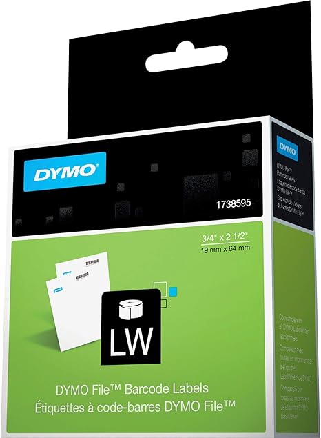 dymo label maker barcode