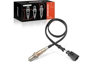 A-Premium O2 Oxygen Sensor Compatible with Volkswagen & Audi Models-Passat, Beetle, Golf, Jetta, Rabbit, Tiguan, CC, Touareg, Eos, GTI, A3, A4, A5, A6, Q5, Q7, Q3, A8 Quattro, TT RS Quattro & More