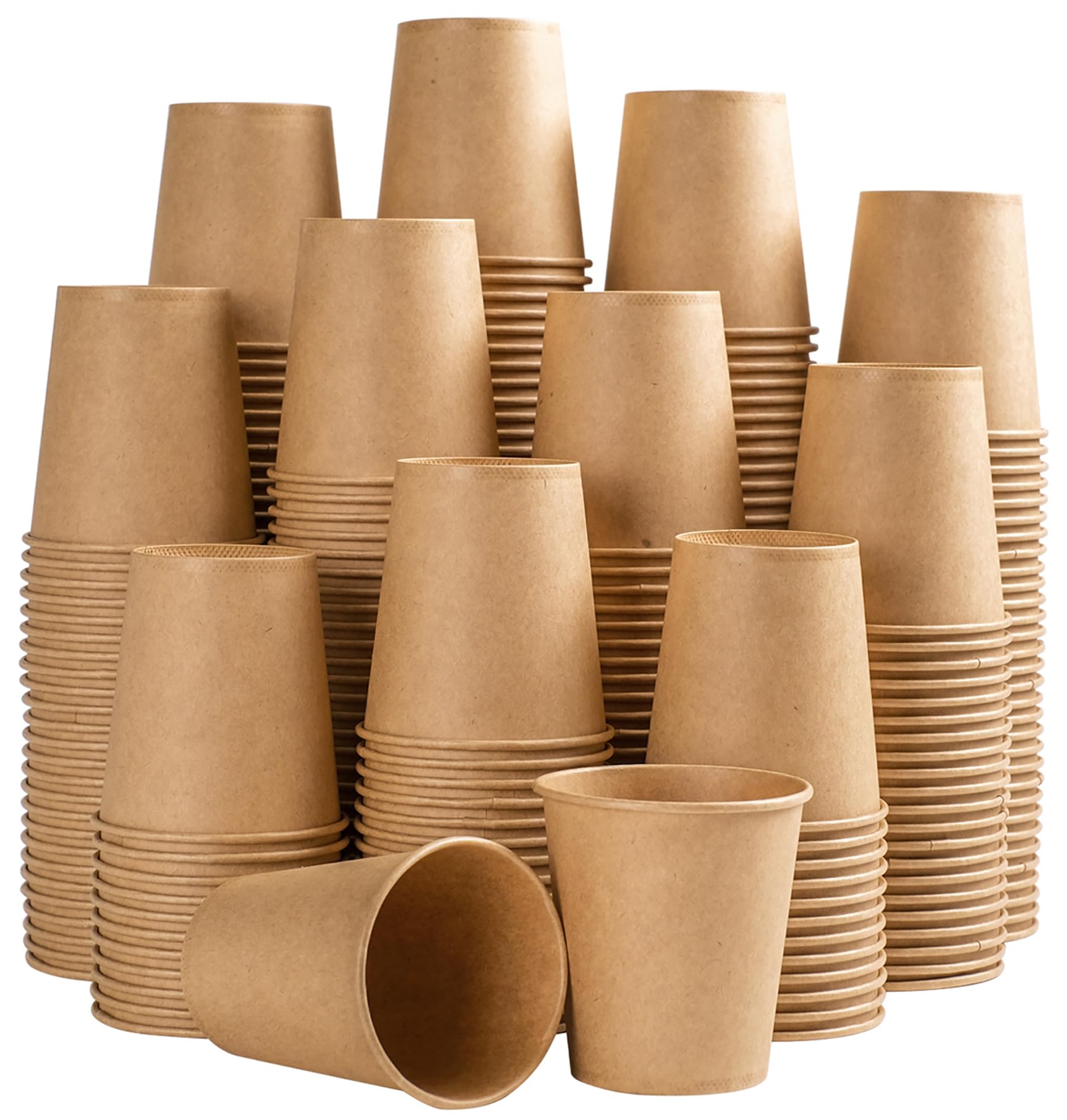 Photo 1 of Lamosi 5 oz Paper Cups Disposable - 300 Count, Kraft Paper Cups for Bathroom Mouthwash, 5 ounce Espresso Coffee Cups for Home, Kitchen, Office
