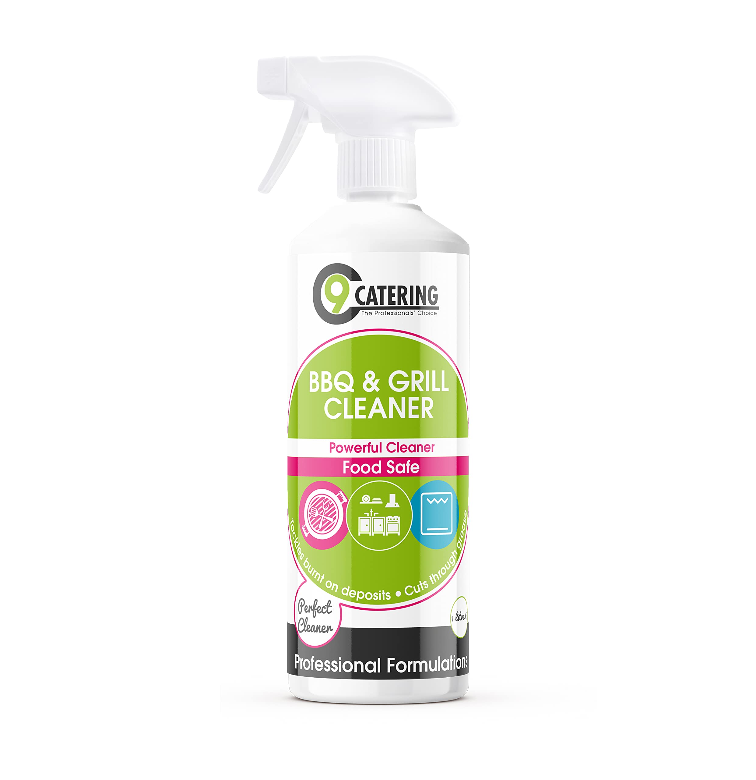 C 9 Catering BBQ and Grill Cleaner - 1 Litre Clear