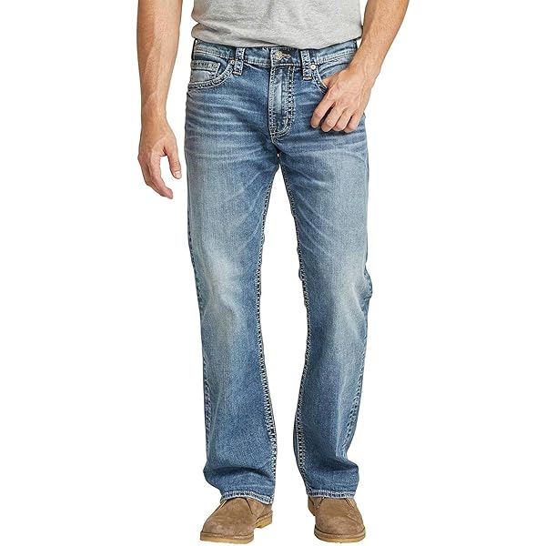 Amazon.com: Baggy Machete Jeans Vintage Wash Wide-Leg Casual