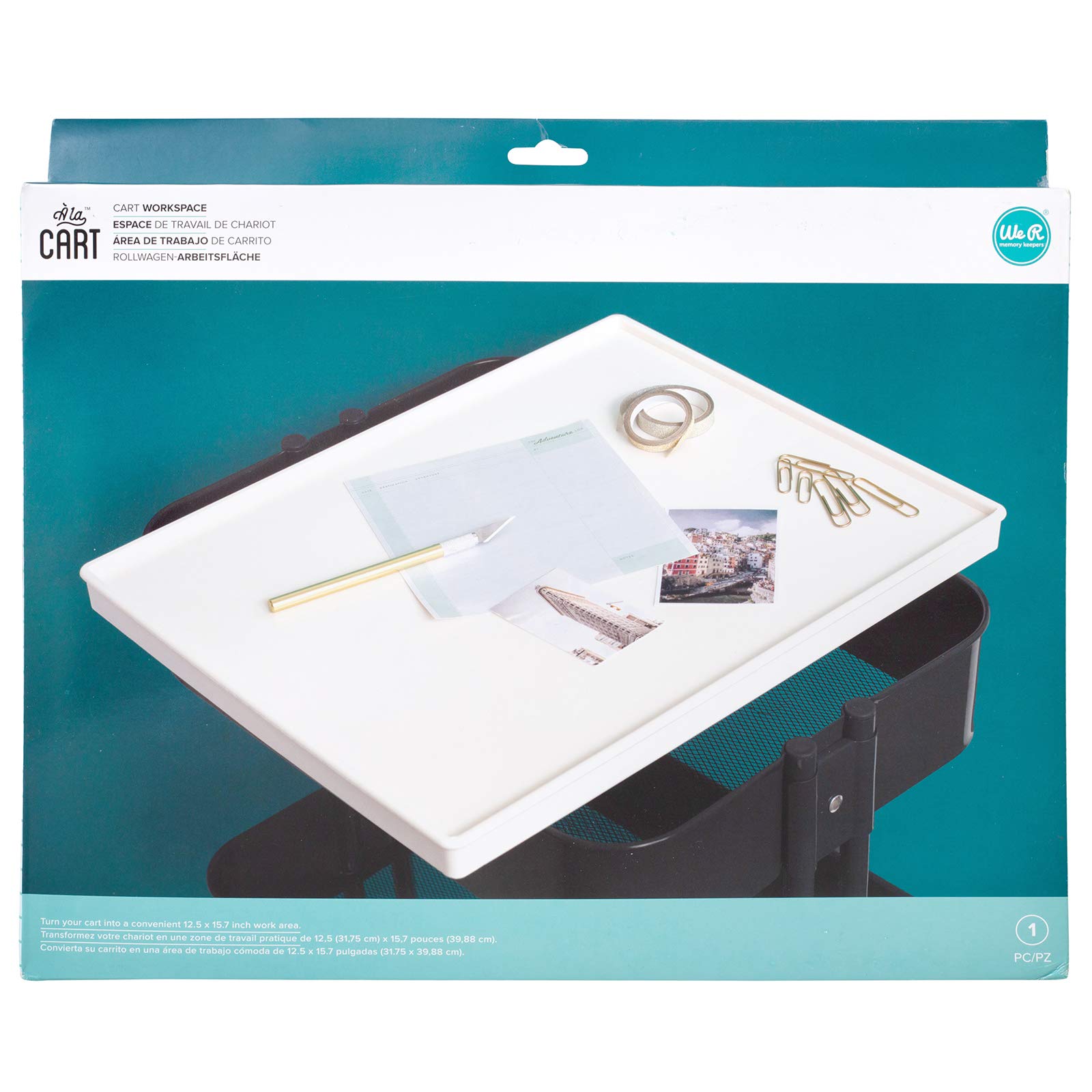 We R A La Cart Workspace-15.68" X 13.18" X 3"