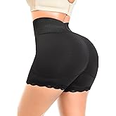 Women Padded Tummy Control Panties Butt Lifter Crotch Hip Pads Enhancer Seamless High Waisted Booty Underwear