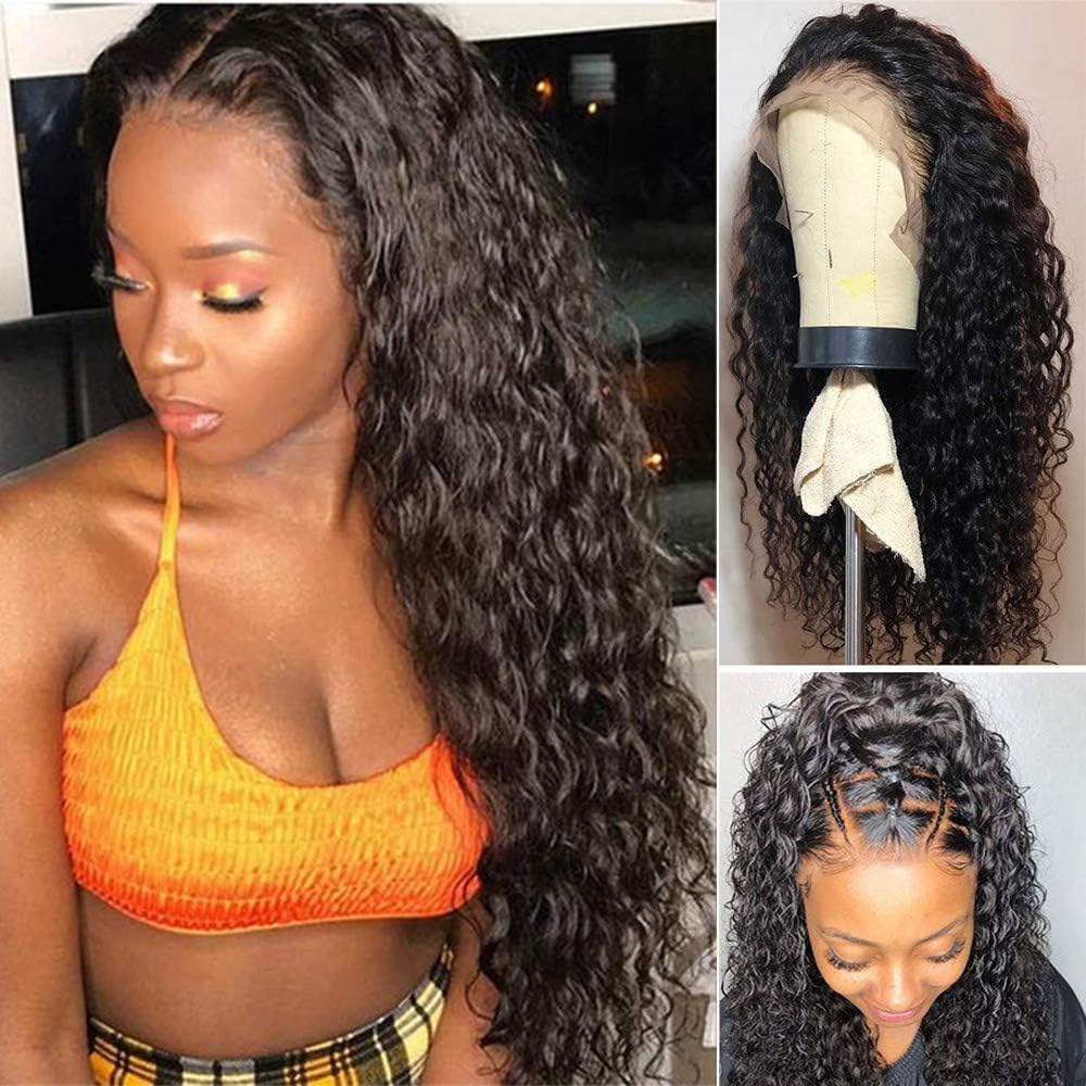 Curly Lace Front Wig Human Hair Wigs For Women Full Lace Water