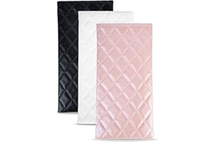 Oslynia 3 Pcs Eye Glasses Case, Soft Sunglass Case, Slim Eyeglass Pouch, Sunglasses Pouch for Women Men Adults Teens, Leather