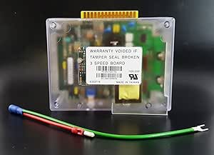 QuadraFire Pellet Stove 3 Speed Control Circuit Board SRV7000-704