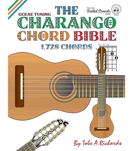 チャランゴ教本CD付　Metodo de Charango Charango, instrumento andino de 10 cordas, design esculpido à mão