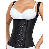 LadySlim REAL COLOMBIAN Fajas Colombianas Reductoras LATEX Chaleco Vest Waist Trainer Cincher Workout Girdle