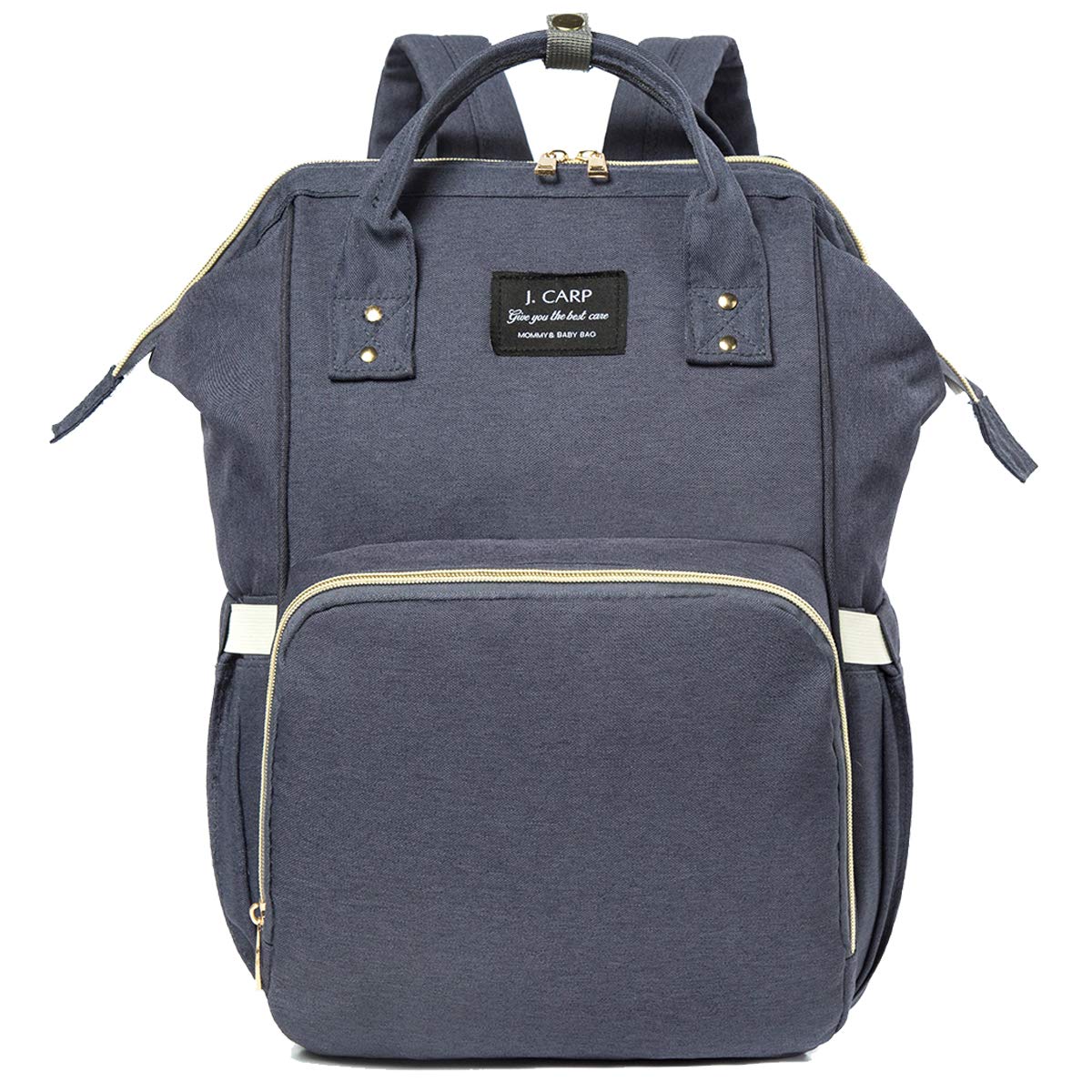 Runalp Multi-Function Diaper Bag, Nappy Bags for Baby Care, Large Capacity, Stylish and Durable, Blue