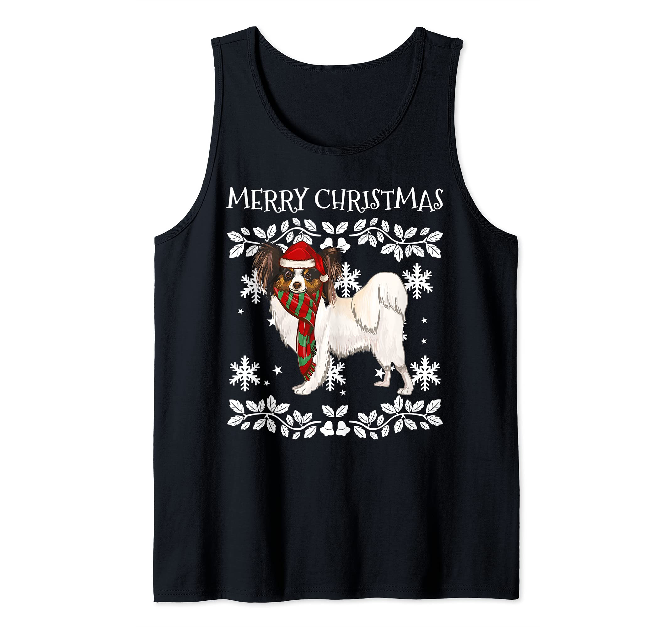 Merry Christmas Ornament Soft Coated Wheaten Terrier Xmas Tank Top